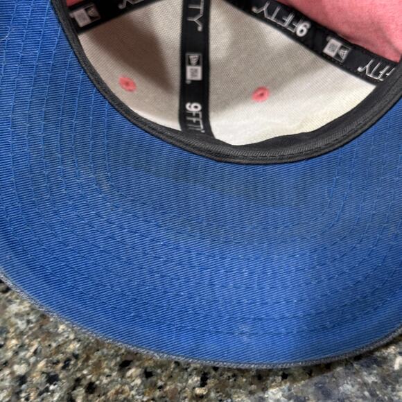 New Era 9Fifty Spider-Man Snapback Hat OSFM Pink Blue Marvel Cap - Picture 7 of 9
